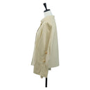LOEWE Jacket Leather Beige Auth bs36688M-3