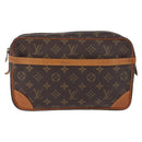LOUIS VUITTON Monogram Clutch Bag 2 Set LV Auth bs36689-2