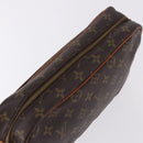 LOUIS VUITTON Monogram Clutch Bag 2 Set LV Auth bs36689-5