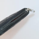 CHANEL Wallet Leather nylon 3 Set Black White Red CC Auth bs36690-13