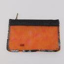 CHANEL Wallet Leather nylon 3 Set Black White Red CC Auth bs36690-16
