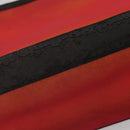 CHANEL Wallet Leather nylon 3 Set Black White Red CC Auth bs36690-25