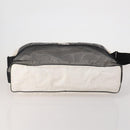 CHANEL Wallet Leather nylon 3 Set Black White Red CC Auth bs36690-7