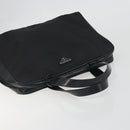 PRADA Hand Bag Nylon Velour 2 Set Black Beige Auth bs36691-5
