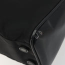 PRADA Hand Bag Nylon Velour 2 Set Black Beige Auth bs36691-7