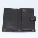 CHANEL Wallet Caviar Skin 2 Set Black CC Auth bs36692-7