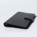 LOUIS VUITTON Epi Monogram Day Planner Cover 2 Set Black LV Auth bs36693-13