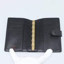 LOUIS VUITTON Epi Monogram Day Planner Cover 2 Set Black LV Auth bs36693-14
