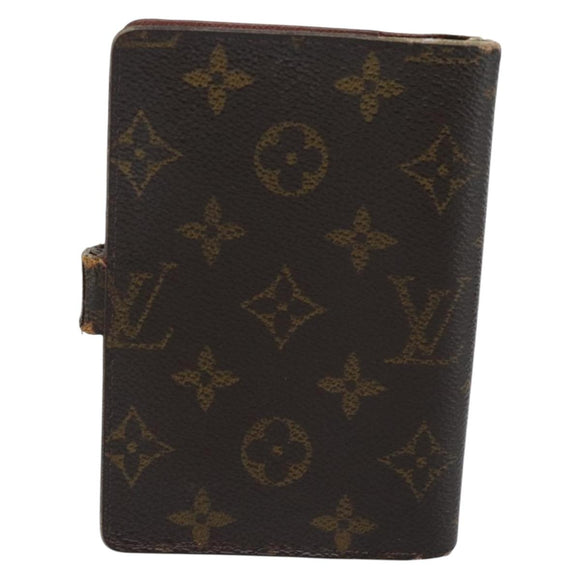LOUIS VUITTON Epi Monogram Day Planner Cover 2 Set Black LV Auth bs36693