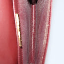 CARTIER Must Line Shoulder Bag Leather 2 Set Bordeaux Auth bs36695-18