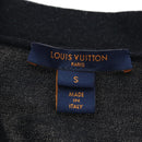 LOUIS VUITTON Monogram Trunk Time Cardigan Wool Silk S LV Auth bs36696M-10