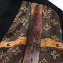 LOUIS VUITTON Monogram Trunk Time Cardigan Wool Silk S LV Auth bs36696M-6