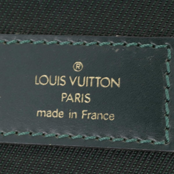 LOUIS VUITTON Taiga Portable Cinque Cintre Garment Cover Epicea LV Auth bs36698