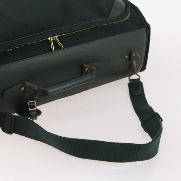 LOUIS VUITTON Taiga Portable Cinque Cintre Garment Cover Epicea LV Auth bs36698