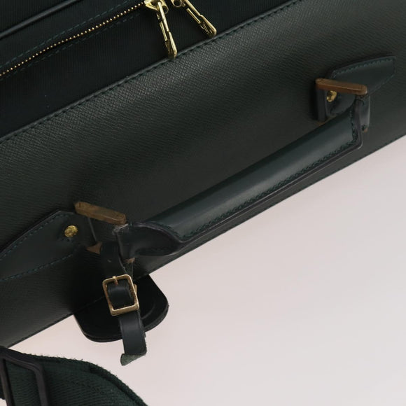 LOUIS VUITTON Taiga Portable Cinque Cintre Garment Cover Epicea LV Auth bs36698