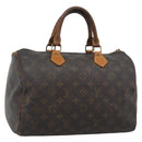LOUIS VUITTON Monogram Speedy 30 Hand Bag M41526 LV Auth bs36699-1