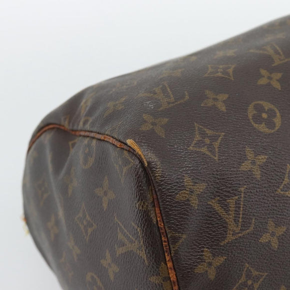 LOUIS VUITTON Monogram Speedy 30 Hand Bag M41526 LV Auth bs36699