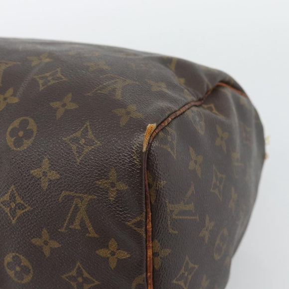 LOUIS VUITTON Monogram Speedy 30 Hand Bag M41526 LV Auth bs36699