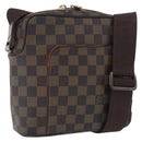 LOUIS VUITTON Damier Ebene Olaf PM Shoulder Bag N41442 LV Auth bs36700-1
