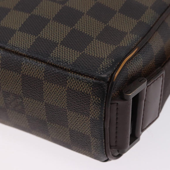 LOUIS VUITTON Damier Ebene Olaf PM Shoulder Bag N41442 LV Auth bs36700