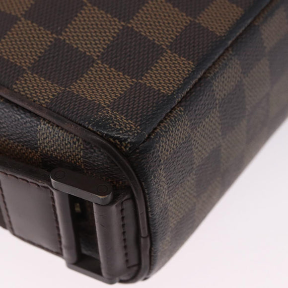 LOUIS VUITTON Damier Ebene Olaf PM Shoulder Bag N41442 LV Auth bs36700