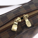 LOUIS VUITTON Damier Ebene Olaf PM Shoulder Bag N41442 LV Auth bs36700-18