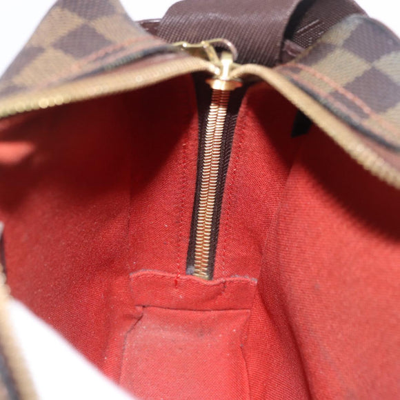 LOUIS VUITTON Damier Ebene Olaf PM Shoulder Bag N41442 LV Auth bs36700