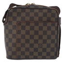 LOUIS VUITTON Damier Ebene Olaf PM Shoulder Bag N41442 LV Auth bs36700-13