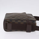 LOUIS VUITTON Damier Ebene Olaf PM Shoulder Bag N41442 LV Auth bs36700-4