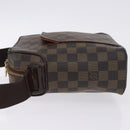 LOUIS VUITTON Damier Ebene Olaf PM Shoulder Bag N41442 LV Auth bs36700-5