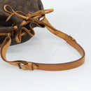 LOUIS VUITTON Monogram Petit Noe Shoulder Bag M42226 LV Auth bs36701-7