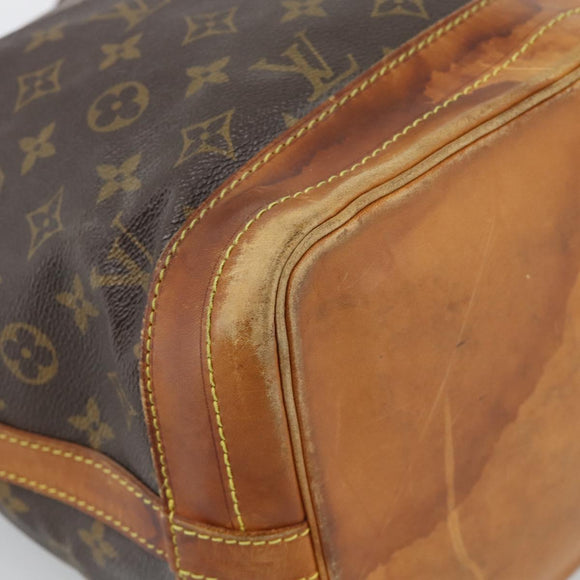 LOUIS VUITTON Monogram Petit Noe Shoulder Bag M42226 LV Auth bs36702
