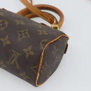 LOUIS VUITTON Monogram Mini Speedy Hand Bag M41534 LV Auth bs36703-18