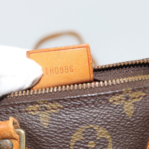 LOUIS VUITTON Monogram Mini Speedy Hand Bag M41534 LV Auth bs36703