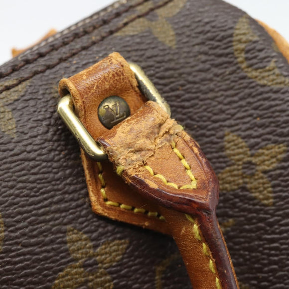 LOUIS VUITTON Monogram Mini Speedy Hand Bag M41534 LV Auth bs36703