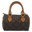 LOUIS VUITTON Monogram Mini Speedy Hand Bag M41534 LV Auth bs36703-2