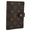 LOUIS VUITTON Monogram Agenda PM Day Planner Cover R20005 LV Auth bs36705-1