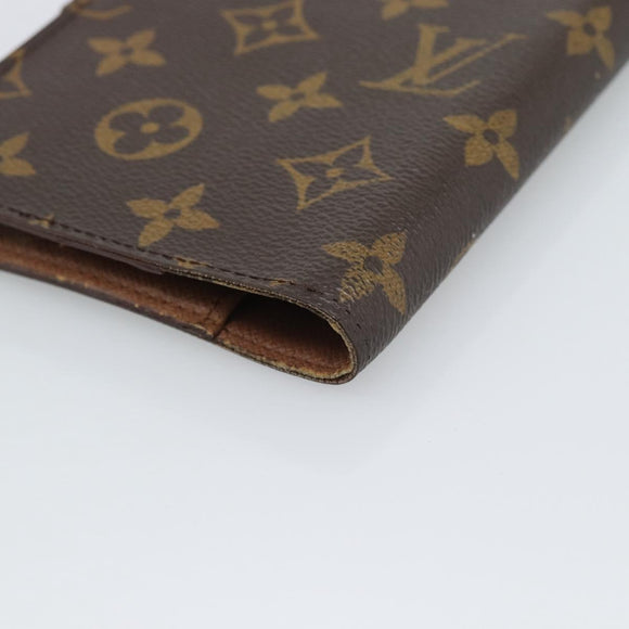 LOUIS VUITTON Monogram Agenda PM Day Planner Cover R20005 LV Auth bs36705