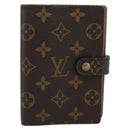 LOUIS VUITTON Monogram Agenda PM Day Planner Cover R20005 LV Auth bs36705-13