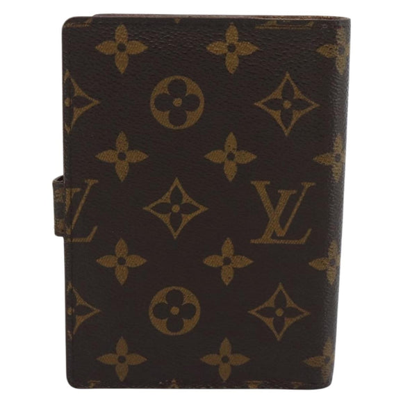 LOUIS VUITTON Monogram Agenda PM Day Planner Cover R20005 LV Auth bs36705