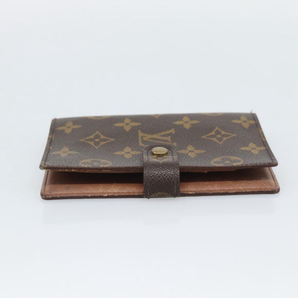 LOUIS VUITTON Monogram Agenda PM Day Planner Cover R20005 LV Auth bs36705