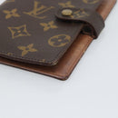 LOUIS VUITTON Monogram Agenda PM Day Planner Cover R20005 LV Auth bs36705-7