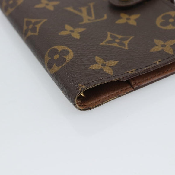 LOUIS VUITTON Monogram Agenda PM Day Planner Cover R20005 LV Auth bs36705