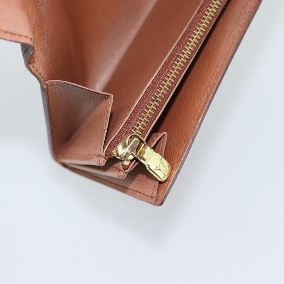 LOUIS VUITTON PochettePorte MonnaieCredit Long Wallet M61726 LV Auth bs36706