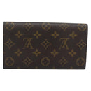 LOUIS VUITTON PochettePorte MonnaieCredit Long Wallet M61726 LV Auth bs36706-2
