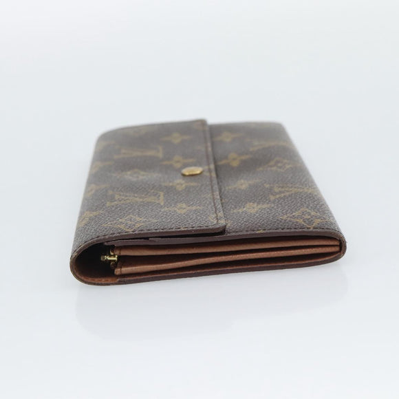 LOUIS VUITTON PochettePorte MonnaieCredit Long Wallet M61726 LV Auth bs36706