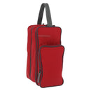 PRADA Sports Line Shoes Case Hand Bag Nylon Red Auth bs36709-1