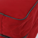 PRADA Sports Line Shoes Case Hand Bag Nylon Red Auth bs36709-13