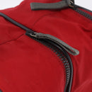 PRADA Sports Line Shoes Case Hand Bag Nylon Red Auth bs36709-16