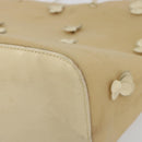 PRADA Tote Bag Mesh Beige Auth bs36710-15